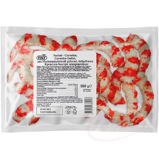 Surimi-Garnelen, tiefgefroren
