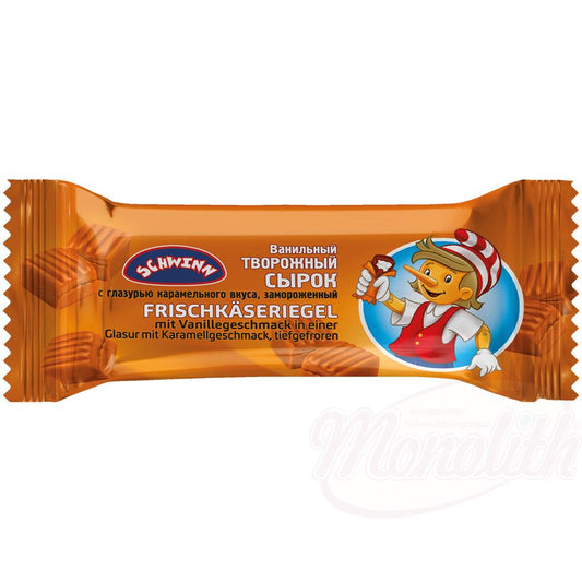 Frischkäseriegel Vanille in Karamellglasur – 45 g