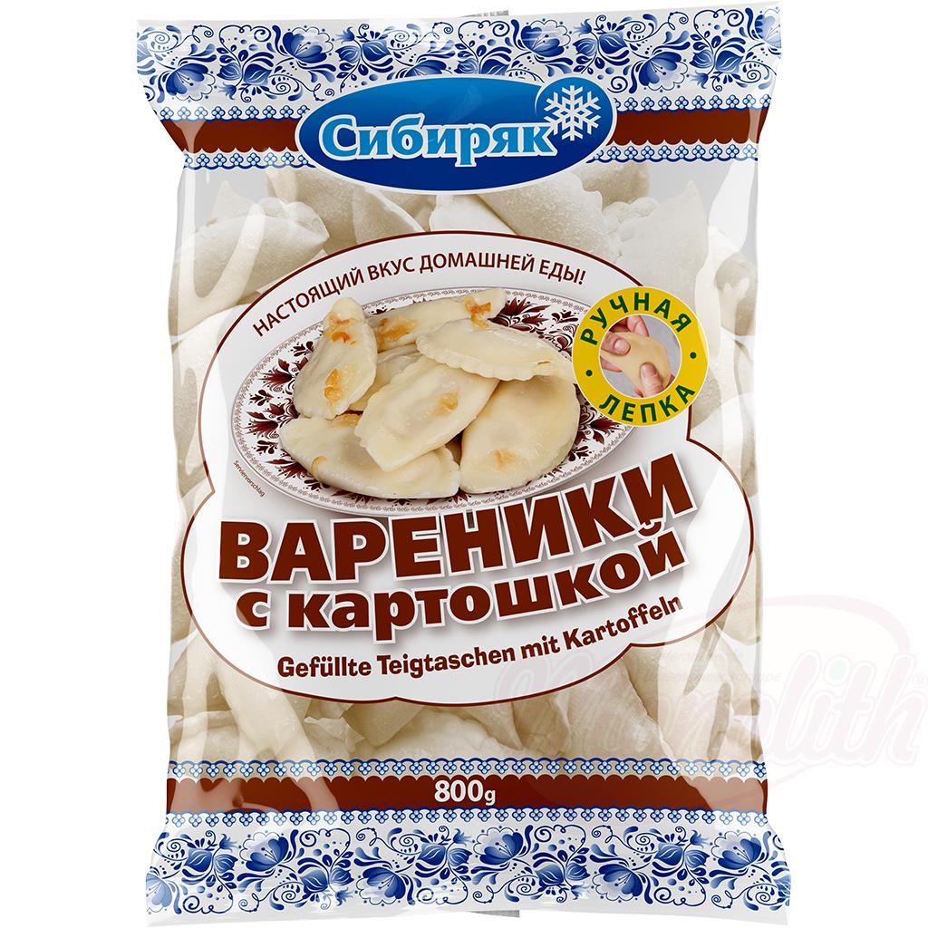 Wareniki mit Kartoffeln (40 %) – Handgemacht – 800 g