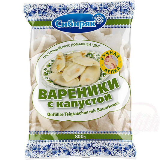 Wareniki mit Sauerkraut (40 %) – Handgemacht – 800 g