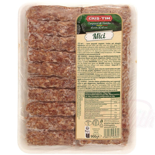 Cevapcici Hackfleischröllchen aus Schweine- und Rindfleisch – 900g (tiefgefroren)