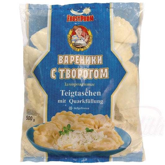 Wareniki mit Quarkfüllung (35 %) – Handgemacht – 500 g