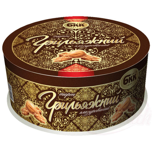 Torte „Grilljagnij“ mit Walnusskrokant & Kakaoglasur – 1000 g