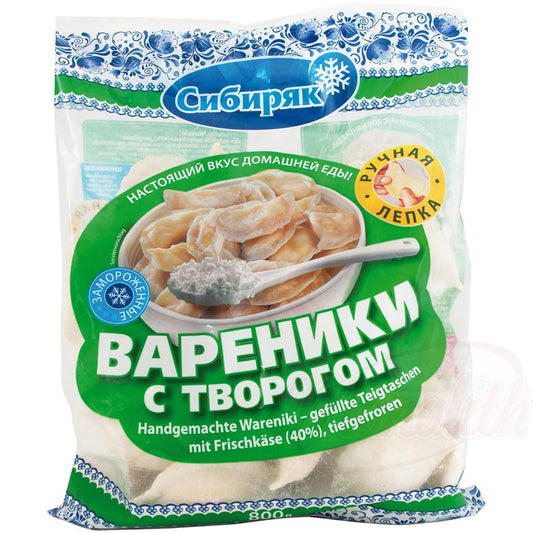 Wareniki mit Frischkäse (40 %) – Handgemacht – 800 g