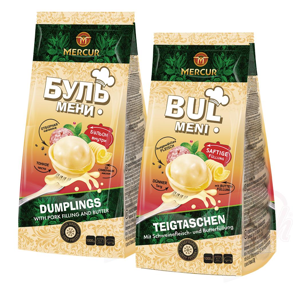 Bulmeni mit Schweinefleisch & Butter – 1000 g