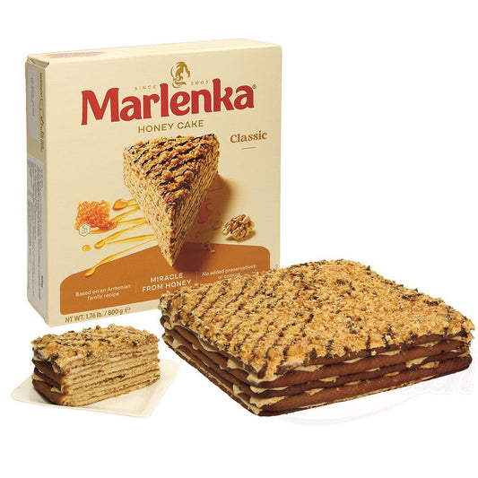 Torte „Marlenka“ mit Honig & Cremefüllung – 800 g